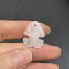 3Pcs Fish Shaped Natural Stone Pendants 16x21mm, Cute Charms for Handmade Jewelry Makers, Necklace Earring DIY Supplies
