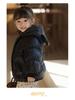 Infant Cotton-Padded Jacket with Fur Collar for 1-2 Year Olds