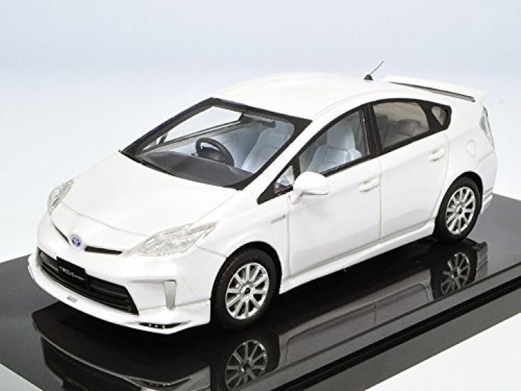 PRIUS TRD Sportivo White Pearl Crystal Shine Finished Product WIT'S 1/43