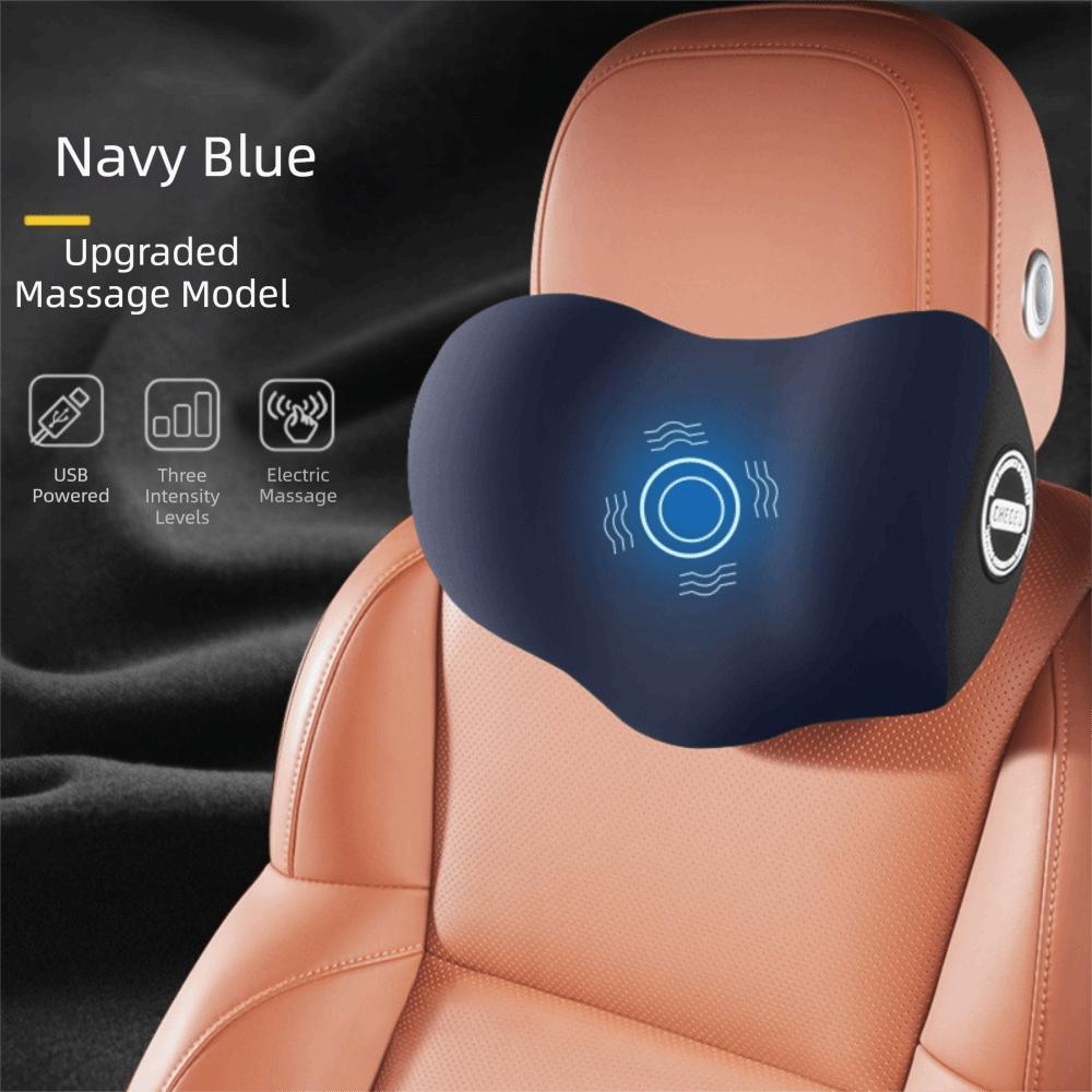 Electric Vibration Car Lumbar Support Pillow Ergonomic Electric Massage Seat Cushion  Vehicle