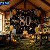 Party Backdrop Birthday 80th Photo Booth Background Front Door Decor
