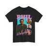 Maglietta Vintage Phil Dunphy Omaggio Bootleg Modern Family vintage Lavata Casual Unisex Leggermente Elastica streetwear Traspirante
