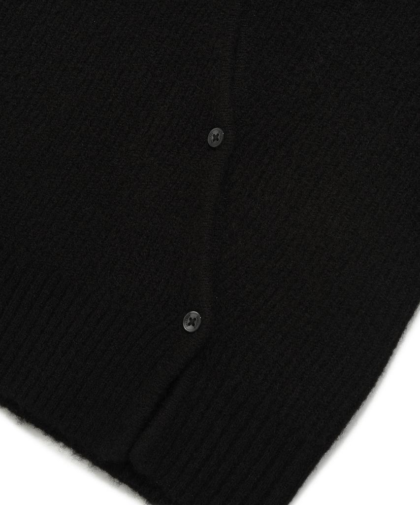 FALLETT Slit Button Knit Black