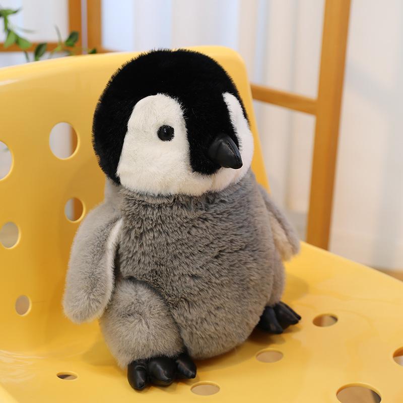 

Мэнбао Кукла Пингвин Домашняя Диванная Подушка Детская Сувенир Плюшевая Кукла Музей Полярного Океана 20cm（0.17kg） серый