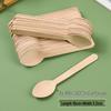 Disposable Wooden Ice Cream Spoons