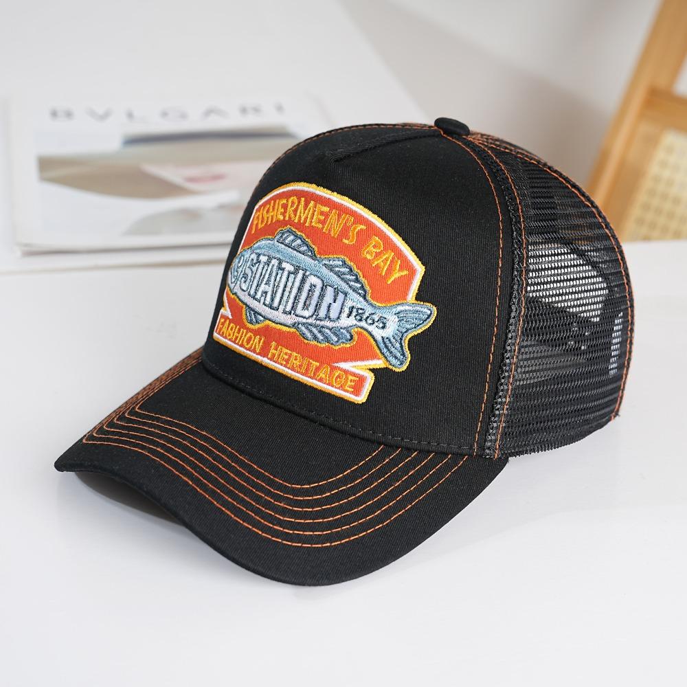 Breathable Fishing Cap Baseball Cap Sports Snapback Hat Summer Trucker Hat Camping Hiking