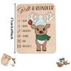 Christmas Wooden Puzzles for Toddler Santa Claus Reindeer Christmas Stocking Stuffer Gift Bag Filler Xmas Party Favor Home Decor