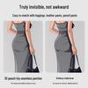Xuezhongfei Women's Antibacterial Seamless Mid-Waist Briefs 3-Pack