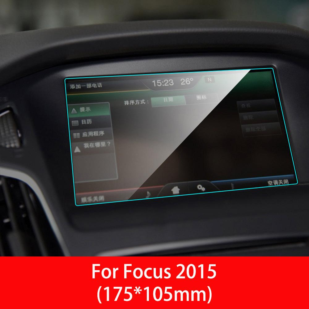Автомобильный GPS-навигатор Защитная пленка из закаленного стекла для экрана с защитой от царапин Стиль Автомобильные аксессуары для интерьера Для Ford Focus MK3 MK4 For Focus 2015
