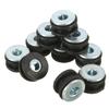 For Honda Yamaha Suzuki Kawasaki Fairing Motorcycle Rubber Grommets Bolt x 10