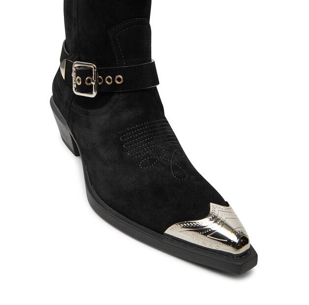 კოვბოის ჩექმები PINKO Tex 08 SD0197P002 შავი