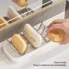 Bathroom Countertop Soap Holder Stainless Steel Soap & Kitchen Sponge Draining Storage Rack Easy To Clean Organizer