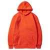 Men's and Women's Plus Size Autumn/Winter Solid Color Casual Hoodie Set