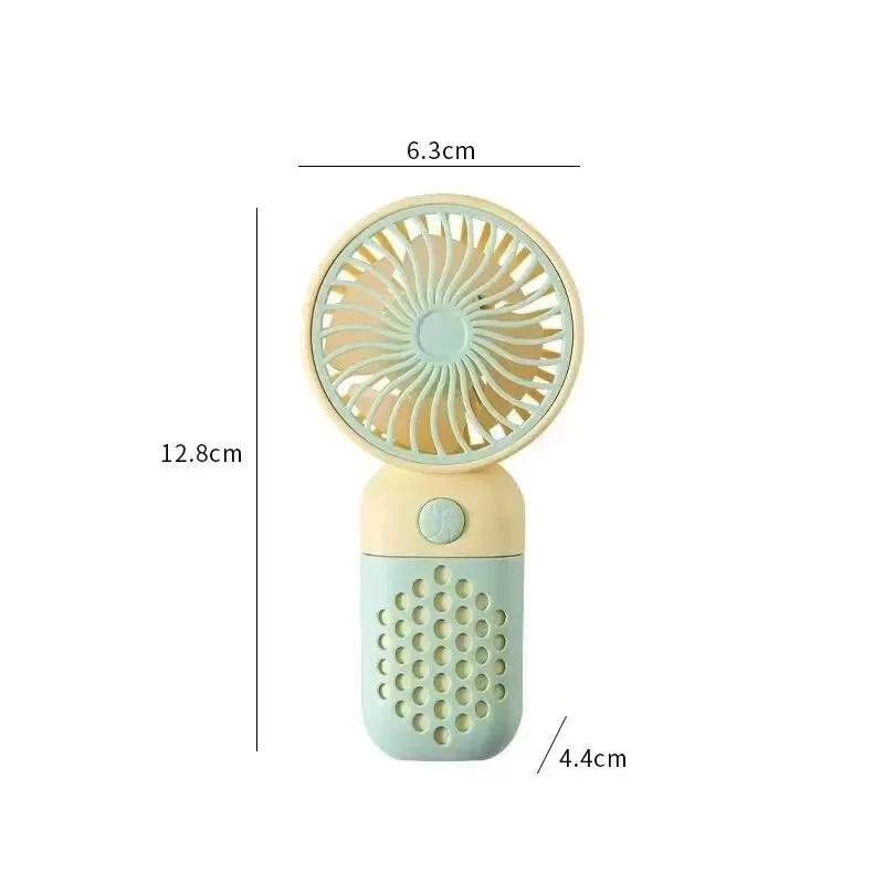Motorcycle Portable Mini Fan Handheld Fan Lightweight Handy Fan Pocket Size Low Noise Small Electric Student Gift Outdoor Amagi