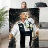 Fleece Blanket Sofa Winter Warm C-Cristiano Ronaldo Knee Bed Camping Flannel Fluffy Soft Blankets King Size Microfiber Bedding