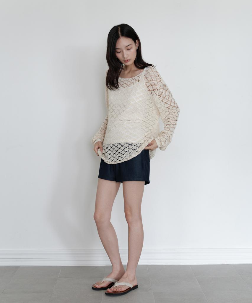Yulago Skashi Loose Boatneck Knit
