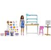Barbie Doll Art Studio HCM85