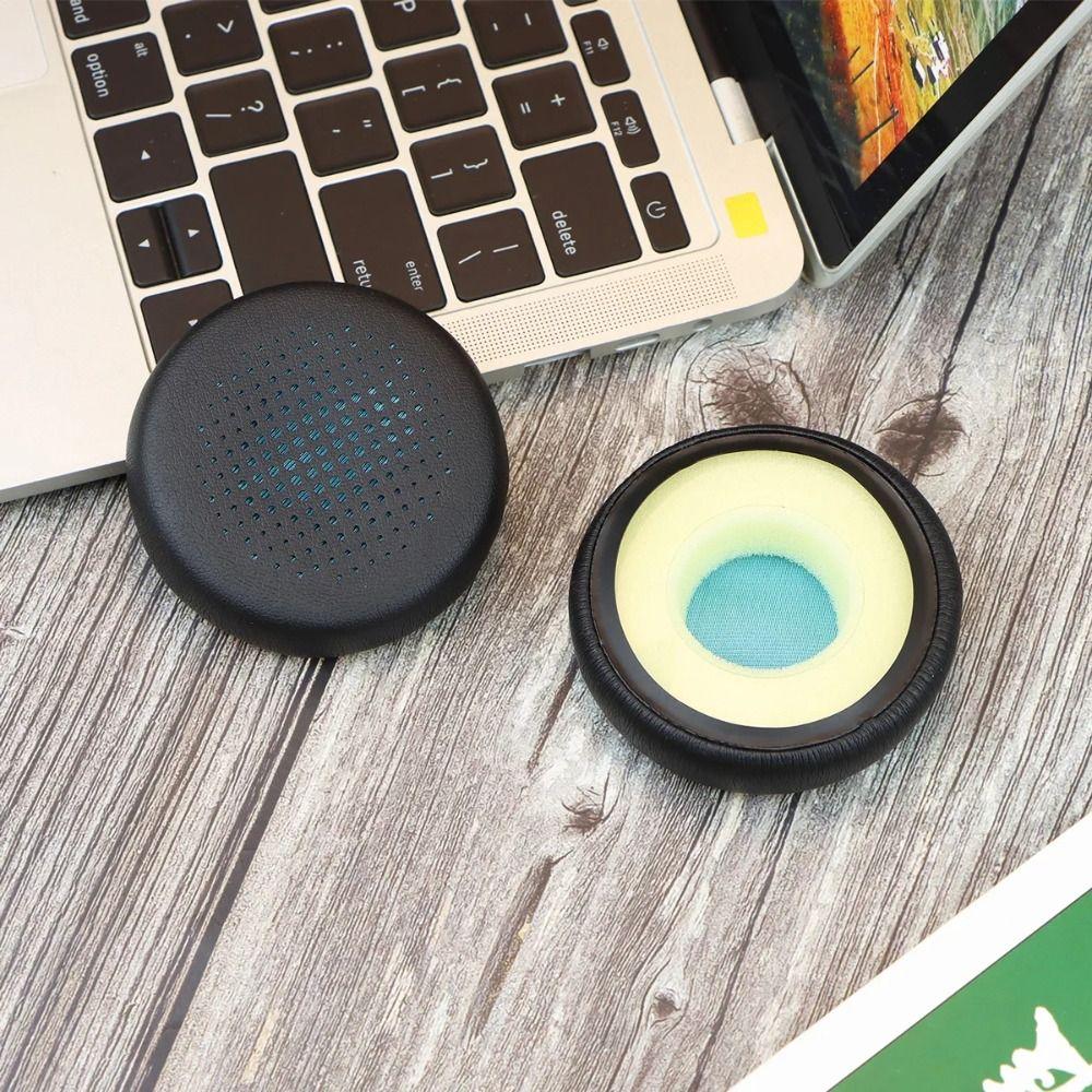2Pcs Memory Foam Ear Pads Replacement Earpads Headset Earmuff for Jlab GO Work Headphone Accessories