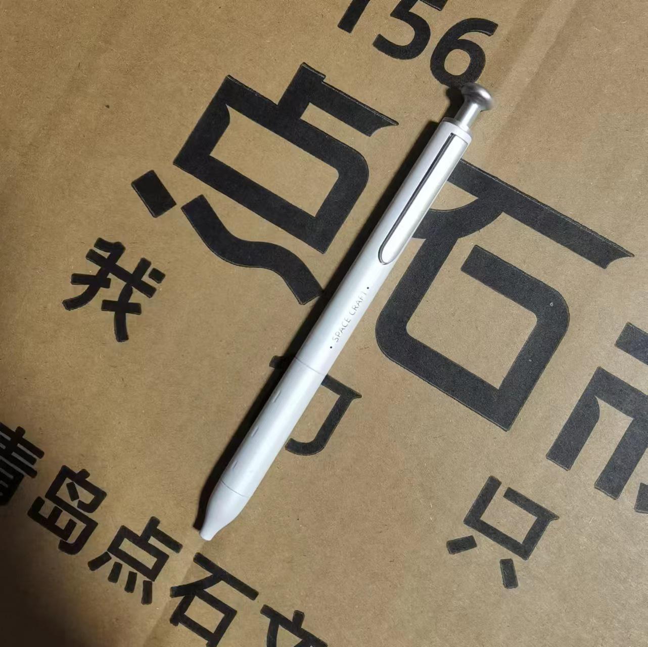 DianShi Cyber 0156 Silent Neutral 0.5mm Black Ink Spacetime Pod Signature Pen 0.5mm