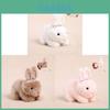 Plush Bunny Keychain With Pullopen Ears For Girls And Boys Accessories