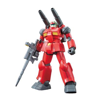BANDAI SPIRITS HGUC 190 Mobile Suit Gundam Guncannon Maßstab Plastikmodell RX-77-2 1/144 farbcodiert