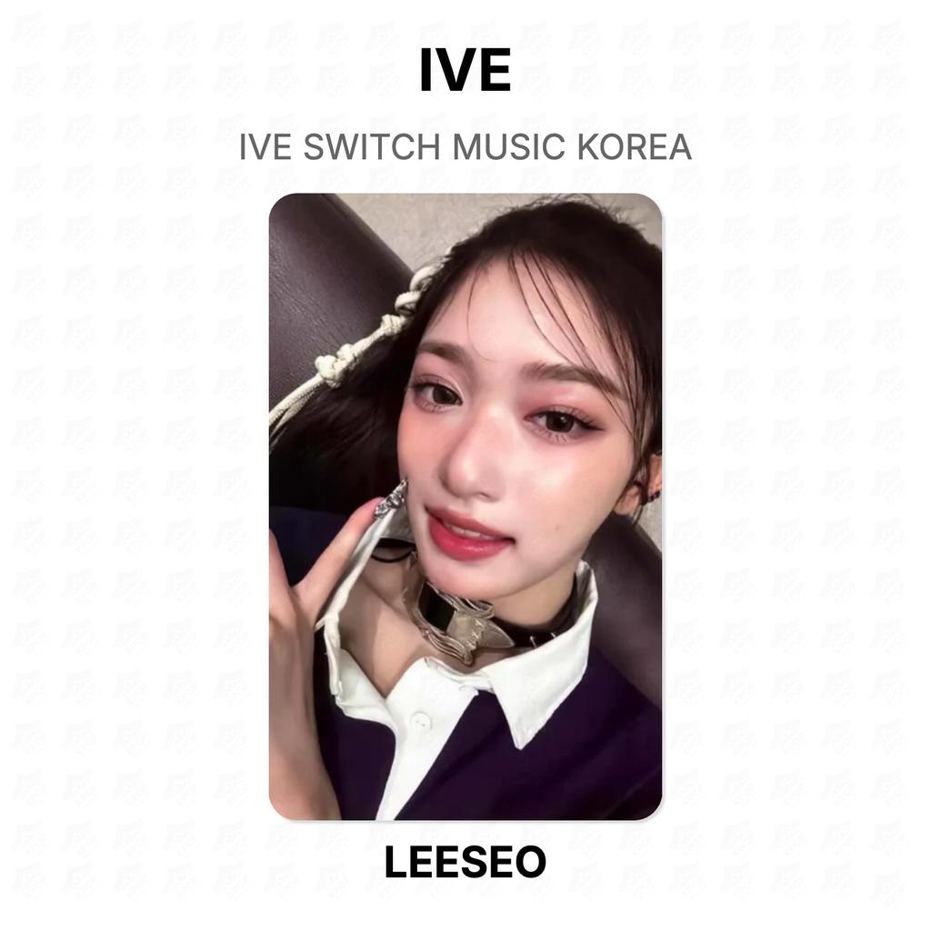 IVE SWITCH MUSIC KOREA Official Photocard