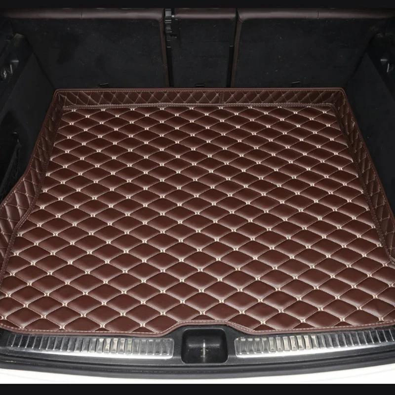 Car Trunk Mats For  Toyota Harrier XU60 2013 2014 2015 2016 2017 2018 2019 2020 Covers Cargo Liner Carpet Interior Accessories