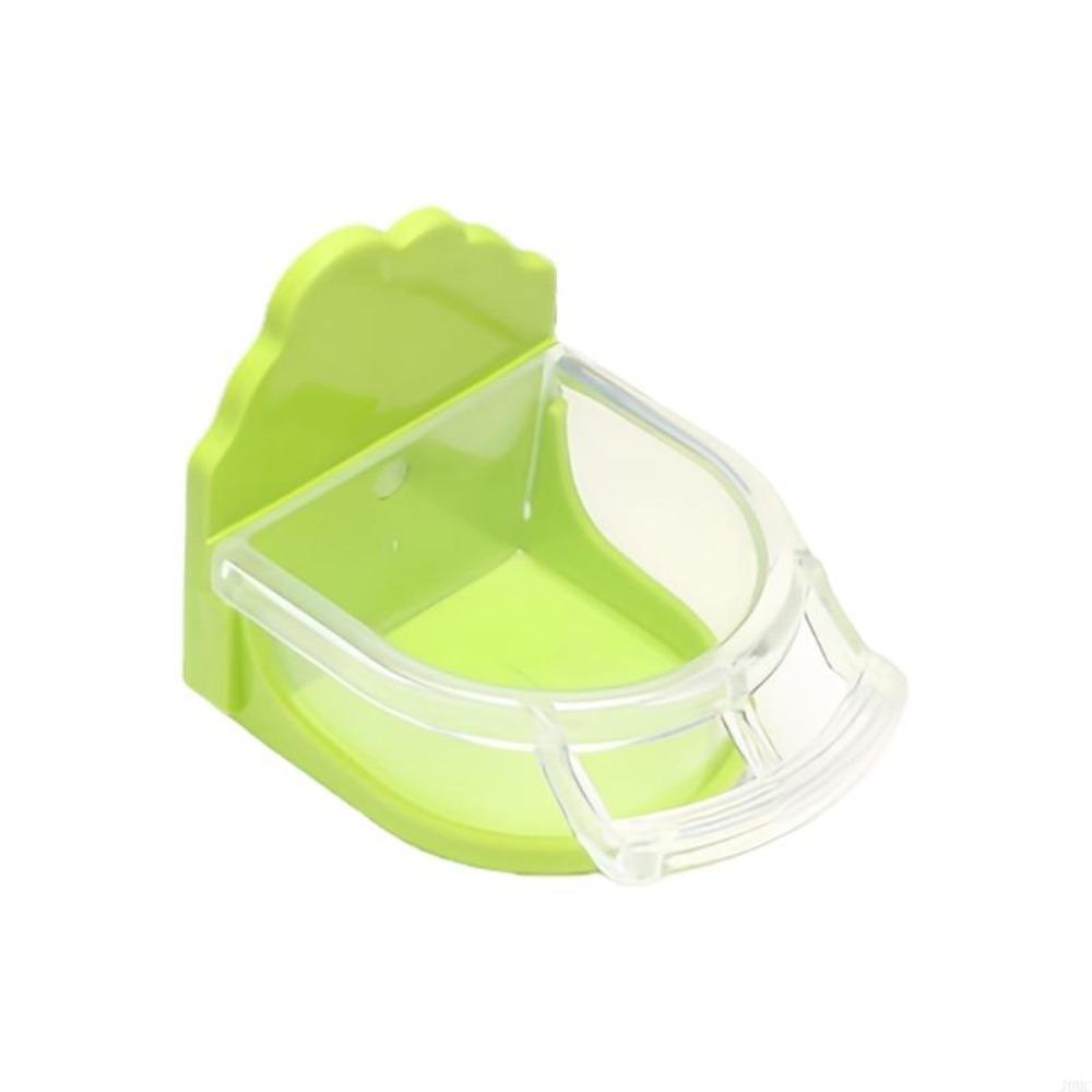 Transparent Cage Mount Bird Feeder Detachable Bird Feeding Water Box For Parakeet Lovebird
