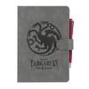 Carnet De Notes A5 - GRUPO ERIK - Game Of Thrones Targaryen - Couverture Rigide - 90 Feuilles - Produit Officiel