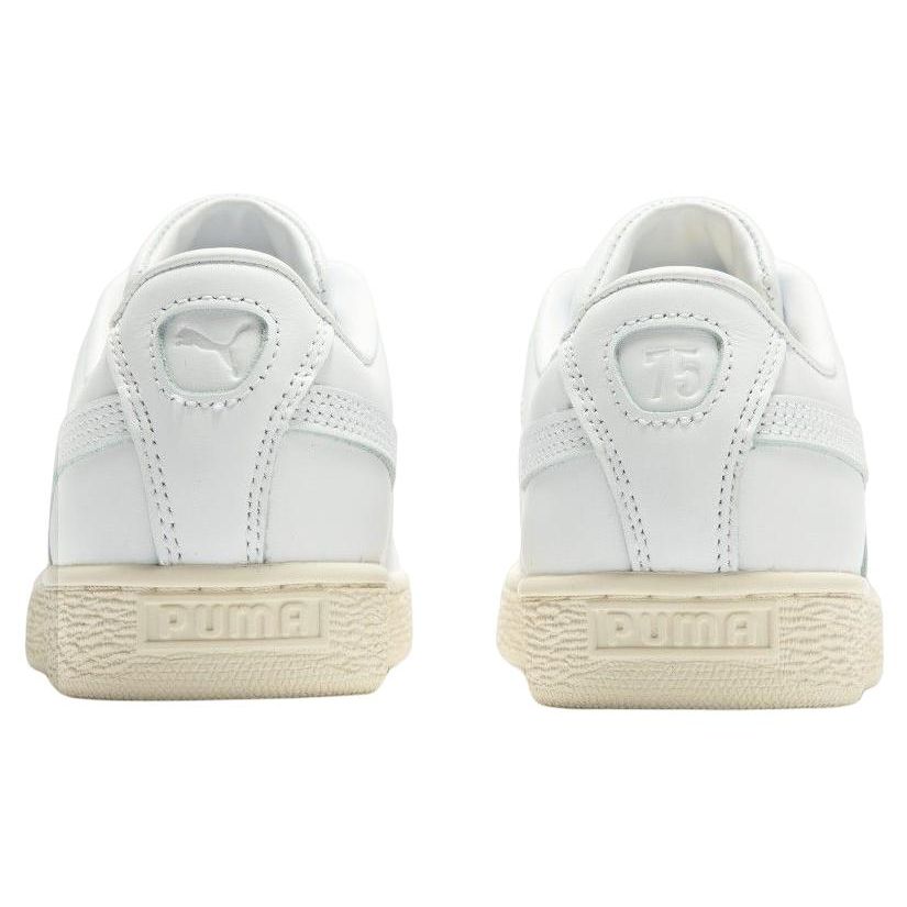 Puma Basket Classic 75Y Prm Leather Low-Top Sneakers Unisex Sneakers White 394291-02