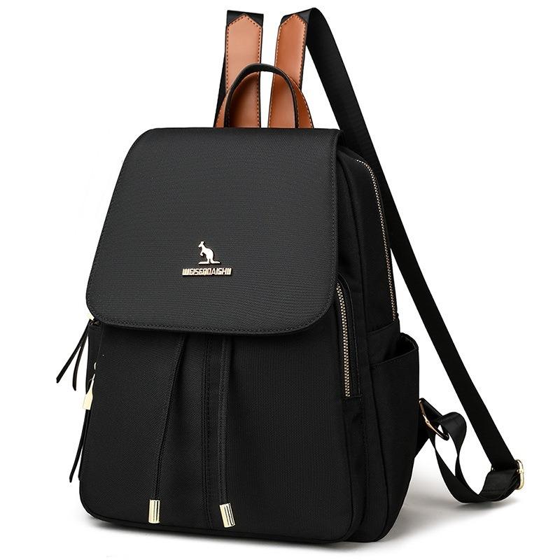 Mochila de Ombro Duplo, Mochila Casual de Negócios para o Trabalho, Mochila Escolar Simples