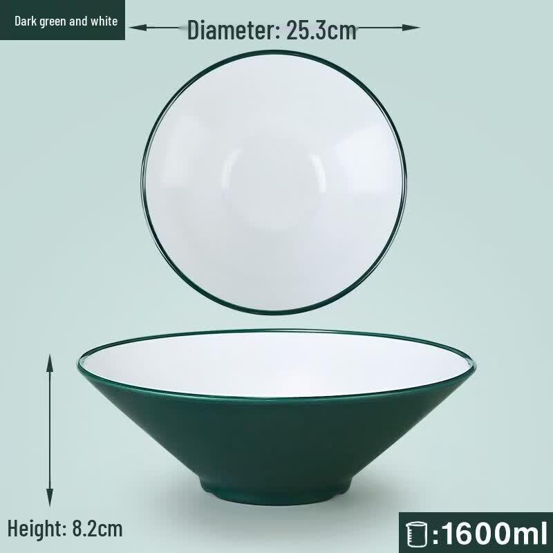 BoZhen Artisan Chef 10-inch Melamine Douli Noodle Bowl