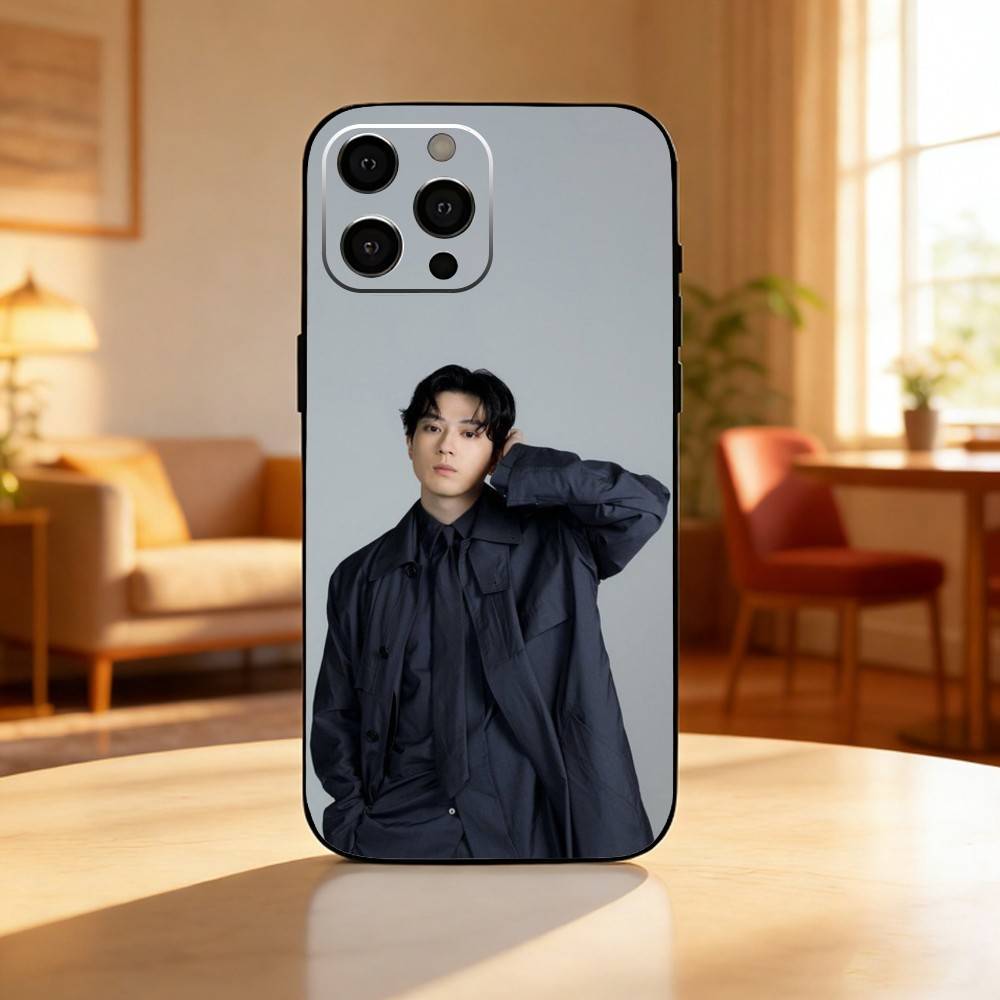 M-Mackenyu Arata Phone Case For iPhone17,16,15,14,13,12 Plus,Max Soft Silicone Black Cover
