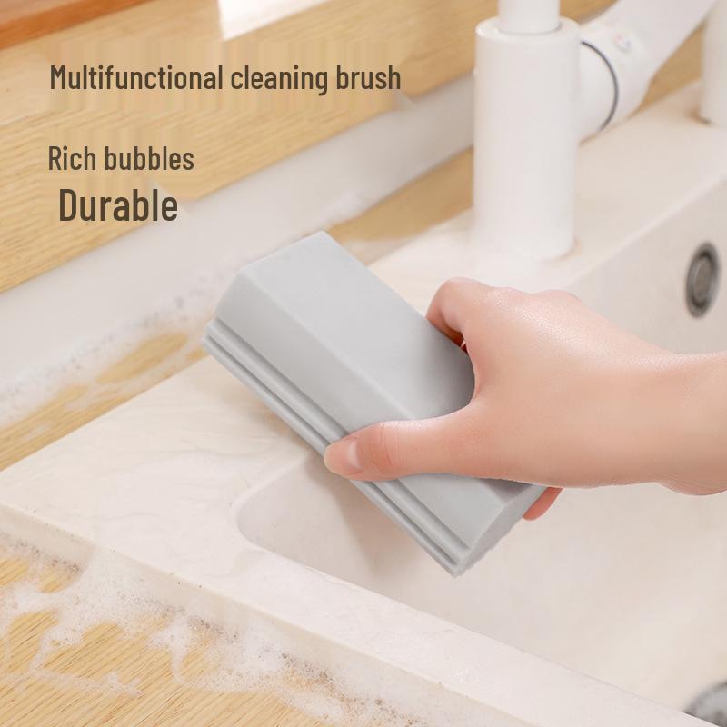 Multifunctional Sponge Scrubber: Powerful Stain & Oil Removal, Super Absorbent for Kitchen & Bathroom