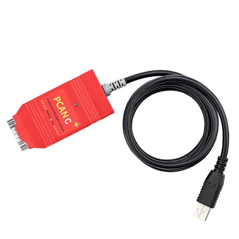 ABBP-Domestic Analyzer PCAN-USB For German PEAK Model IPEH-002022/002021 PCAN C Plus Bus Analyzer красный