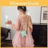 Cute Childrens Crown Princess Shoulder Bag With Girl Sequins For Dailys Use