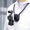 MAXCAM is a sports camera fishing view and accessory for DJI Osmo Pocket 3 and neck/chest strap, strap, first-person stand, cycling/hiking 4.