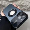 KEYSION Luxury Glass Camera Lens for MagSafe Magnetic Wireless Charging Case for iPhone 12 11 Pro Max Shockproof Phone Cover