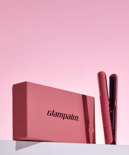 Glampalm Ferro per Capelli Mini Volume Glam Chic - Rosa Glam (Portatile, Volt Gratis) (5003982601)