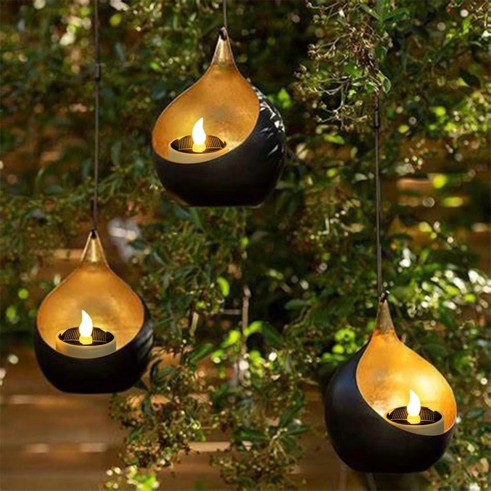 Outdoor-Ready LED Candle Waterproof Flameless Candle Solar Tealight Home Decoration