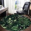 1pc Forest Nature Office Round Area Rug, Indoor Mat Suitable For Office, Under Office Chairs Bedroom Living Room Home Decor, Room Deco