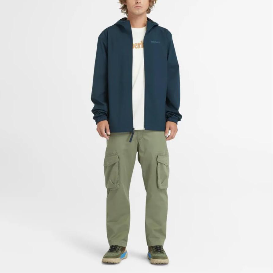 Timberland Waterproof Outdoor Jacket Men Jackets Deep-Sapphire-Blue A2GUS-433