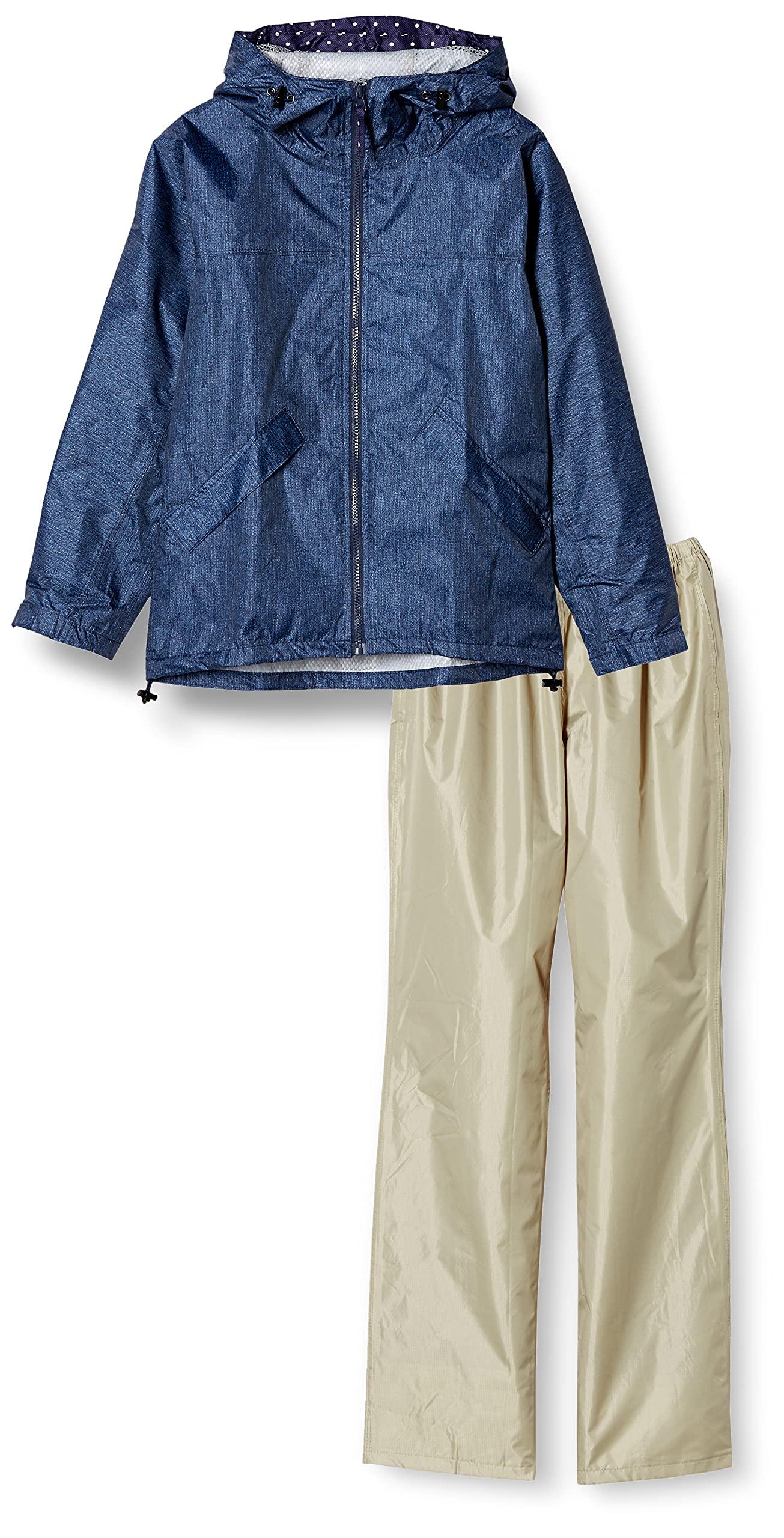 

Rain Suit Feminine II Top and Bottom Fully Lining LL [Namorada] Women s Set, Mesh, Women s Denim, джинсовий