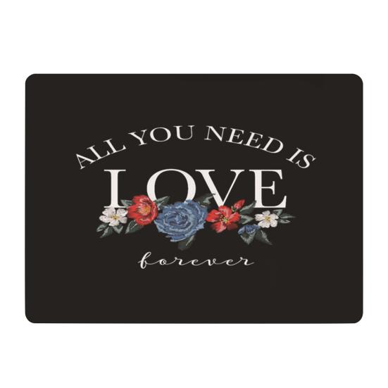 Prémiová stolní podložka pod myš měkký černý hladký povrch