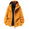 New A/W Unisex 3-in-1 Shell Jacket with Detachable Down Liner - Windproof & Waterproof for Outdoor Adventures