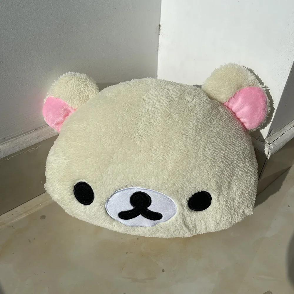 Cute Plush Warm Hand Pillow Cartoon Bear Peluche Stuffed Toy Soft Cushion Birthday Gift