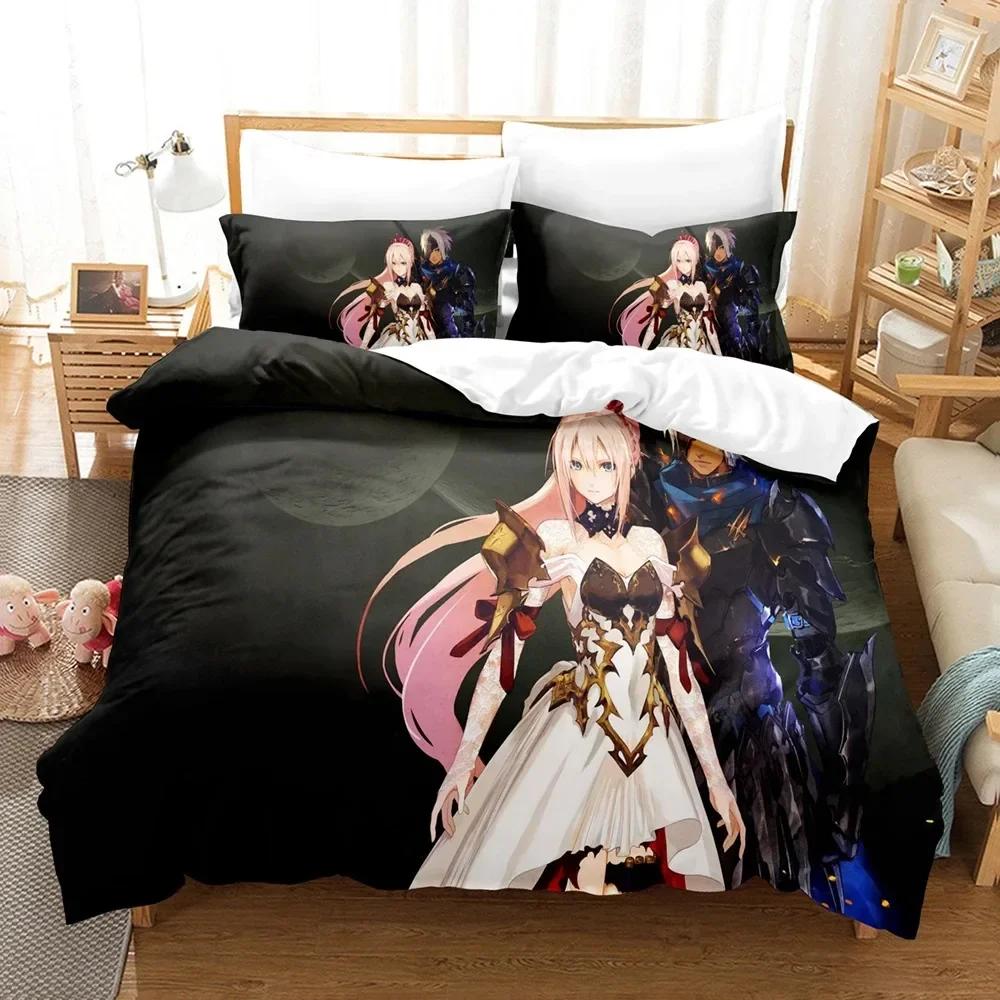 Hot Game Tales Of Arise Bedding Set Modern Printed Bed Set With Pillowcase Duvet Cover Soft Single Double Queen Super King Size