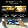 SATTELLADEN Mirror Front and Rear Extra Large Screen 64GB SD Touch Extendable Front Digital Full Compatible with Japanese High Sensitivity Wide Night