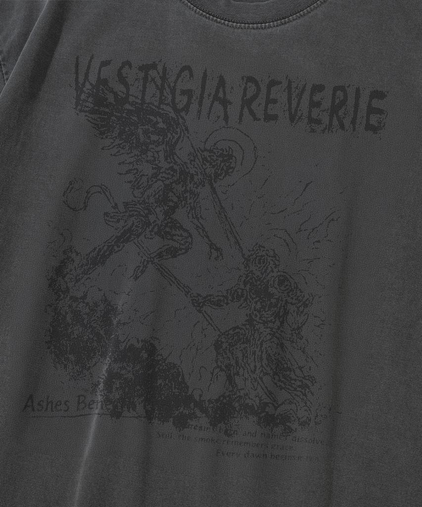 NOT4NERD Uprising Pigment T-Shirts - Charcoal