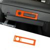 Orange Armrest Box Switch Cover Trim For Ford F150 -22 Interior Accessories